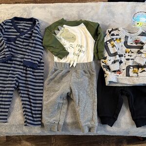 Carter's Kids Matching Sets - Navy, Green, Gray